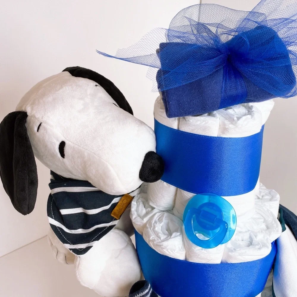 Puppy Diaper Cake, Doggy Diaper Cake
